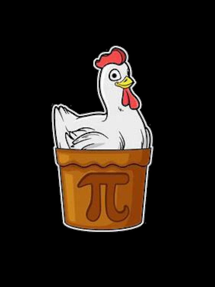 Chicken Pot Pi Shirt, Funny Math Day Gift T-Shirt by aramida