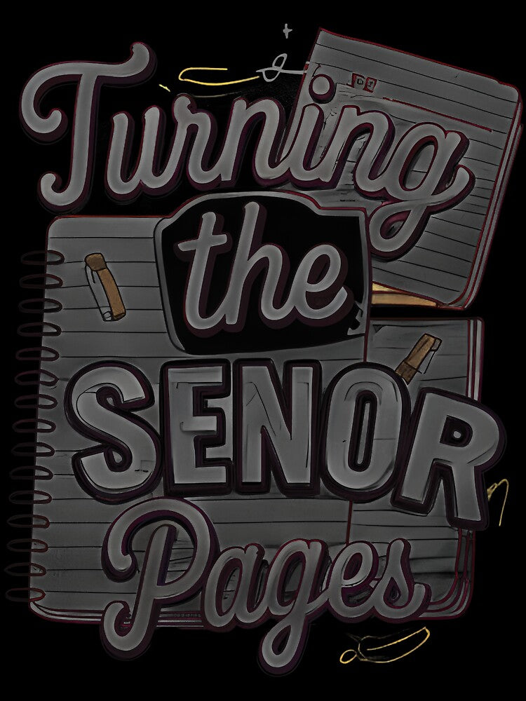 senior Turning the Senior Pages by Uglyandcute
