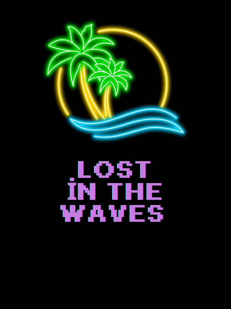 Vaporwave Sunset Dreams – Lost in the Waves by Eren47