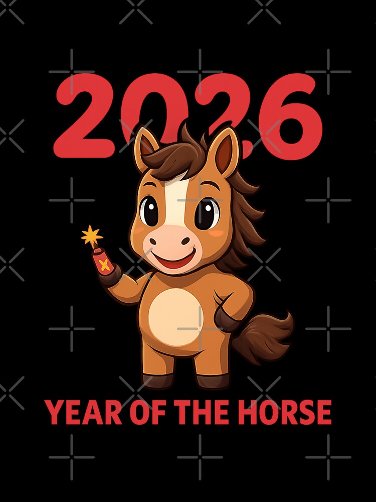 2026 Horse Zodiac - Fun Cartoon Style by GrumpySableye