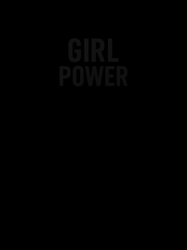 Girl Power - Minimalist Typography by edimoraes