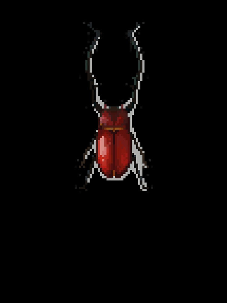 Pixel art beetle nº 05 by Kanistamps