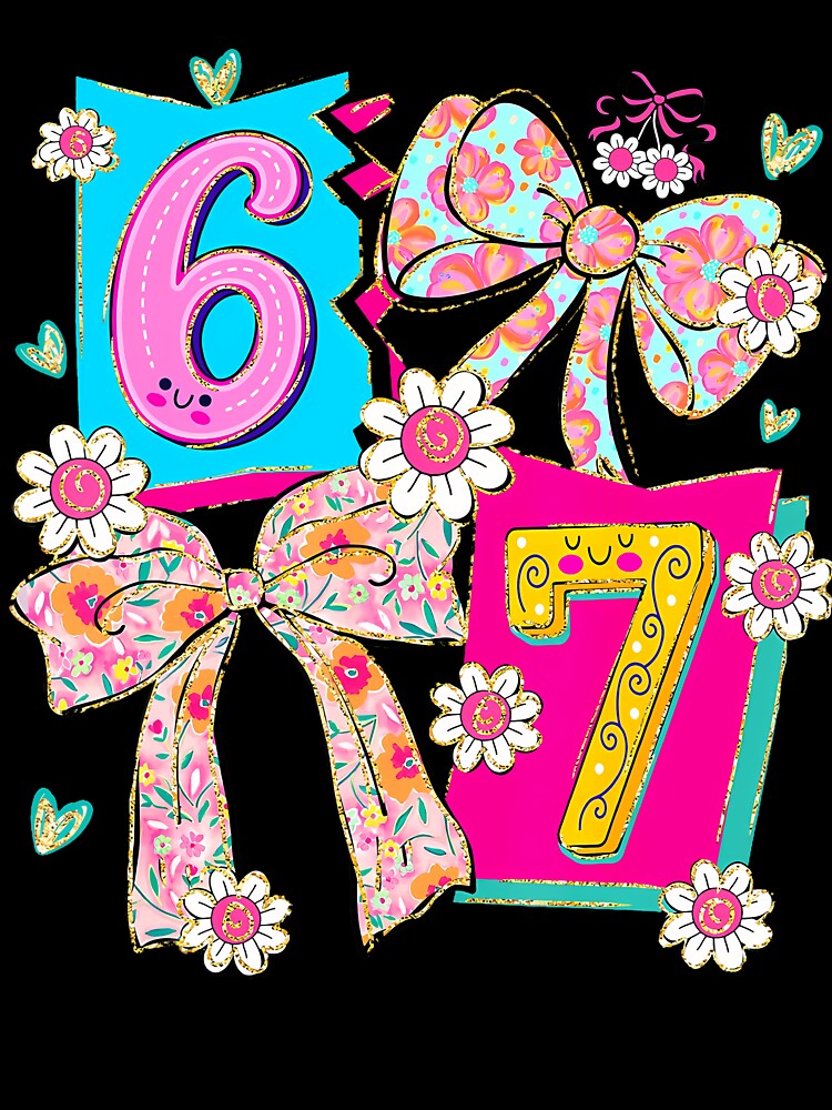 Funny 67 Coquette Bow For Girly Aesthetic Lovers by JenniferJanice