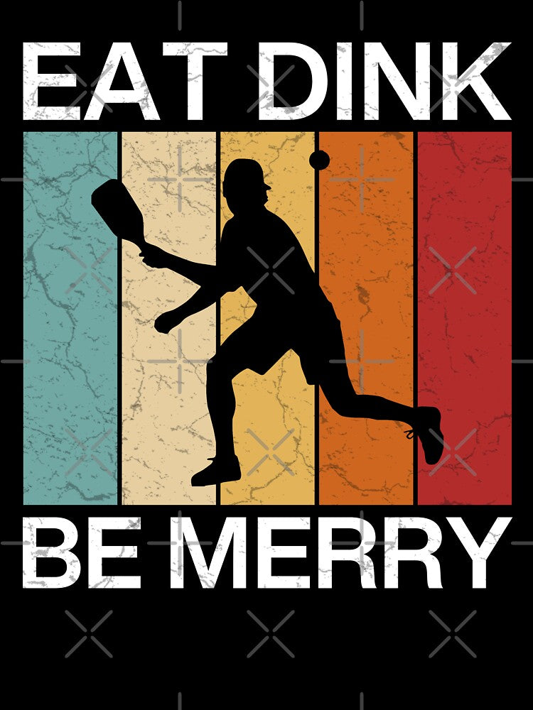Eat Dink Be Merry Pickleball Christmas by HowToCanadian