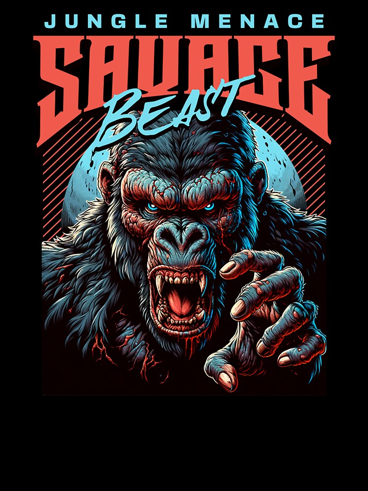 Savage Beast Gorilla by Twosided