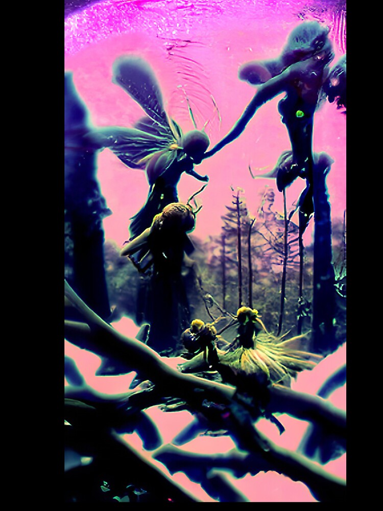 fairies scavenging from a dead thing by kiertwice
