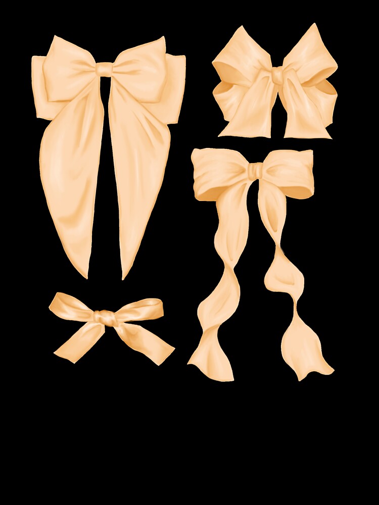 Yellow Ribbon Bow Collection by rainmatthews