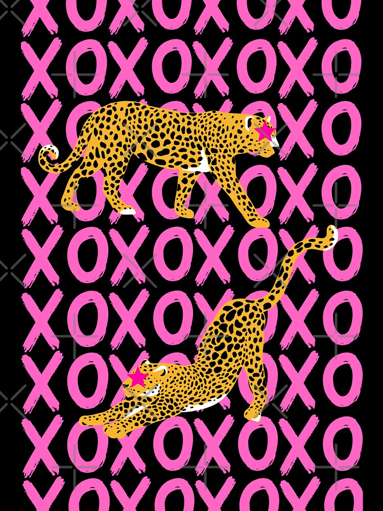 Leopard// cheetah// tiger// panther // pink xoxo star eyed by SUUSCK ★