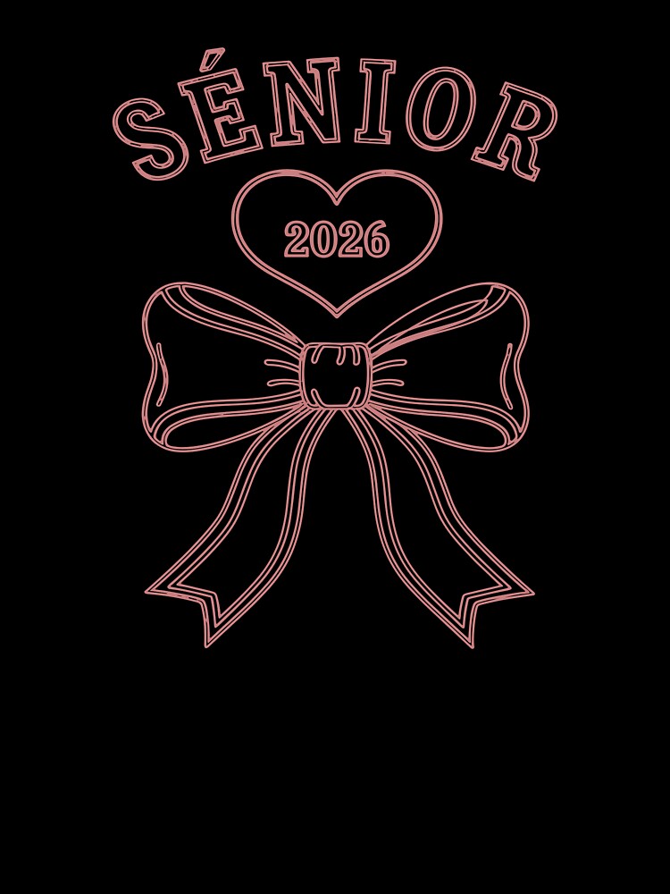 Senior 2026 with Bow by HighStoryShop