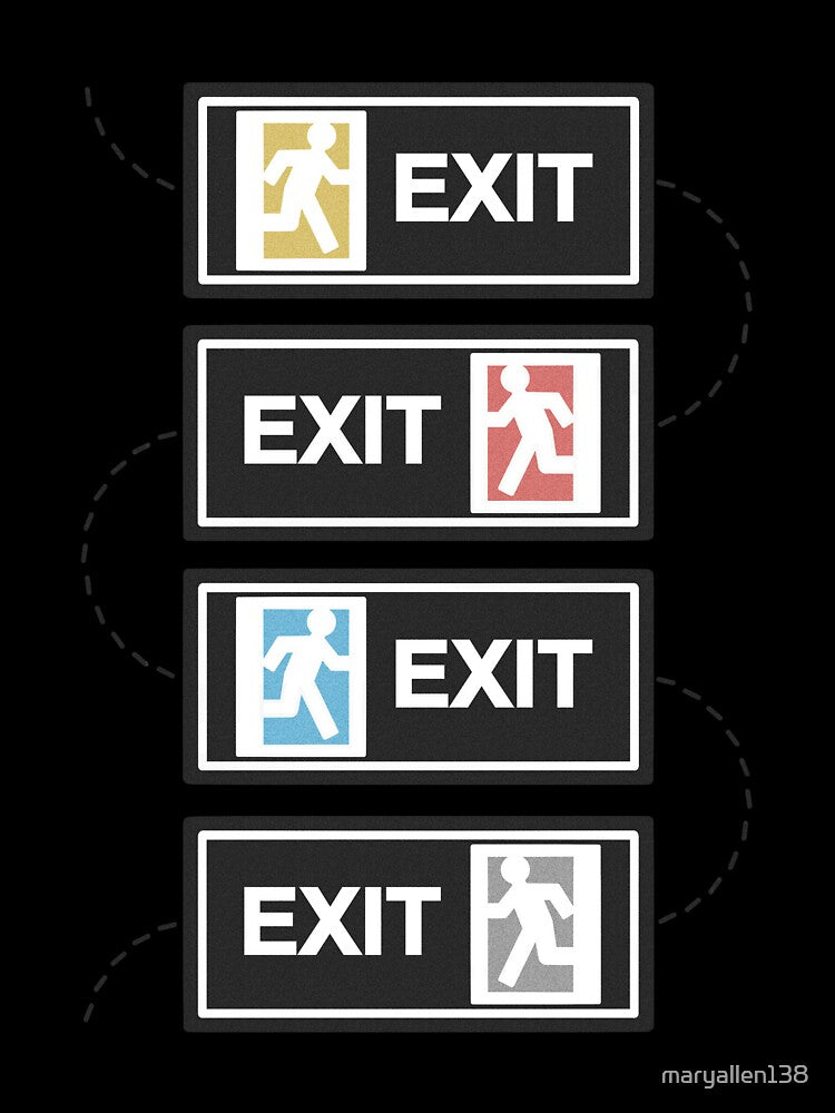 Exit (light) by maryallen138