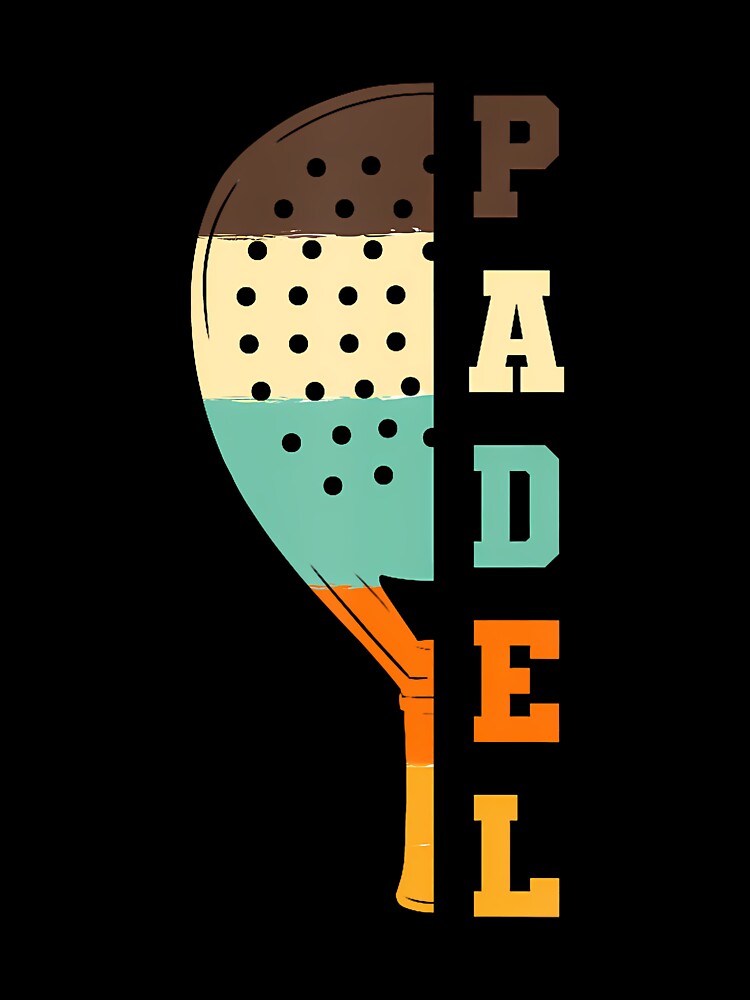 Padel Paddle Tennis Racket Vintage by lulunbollax