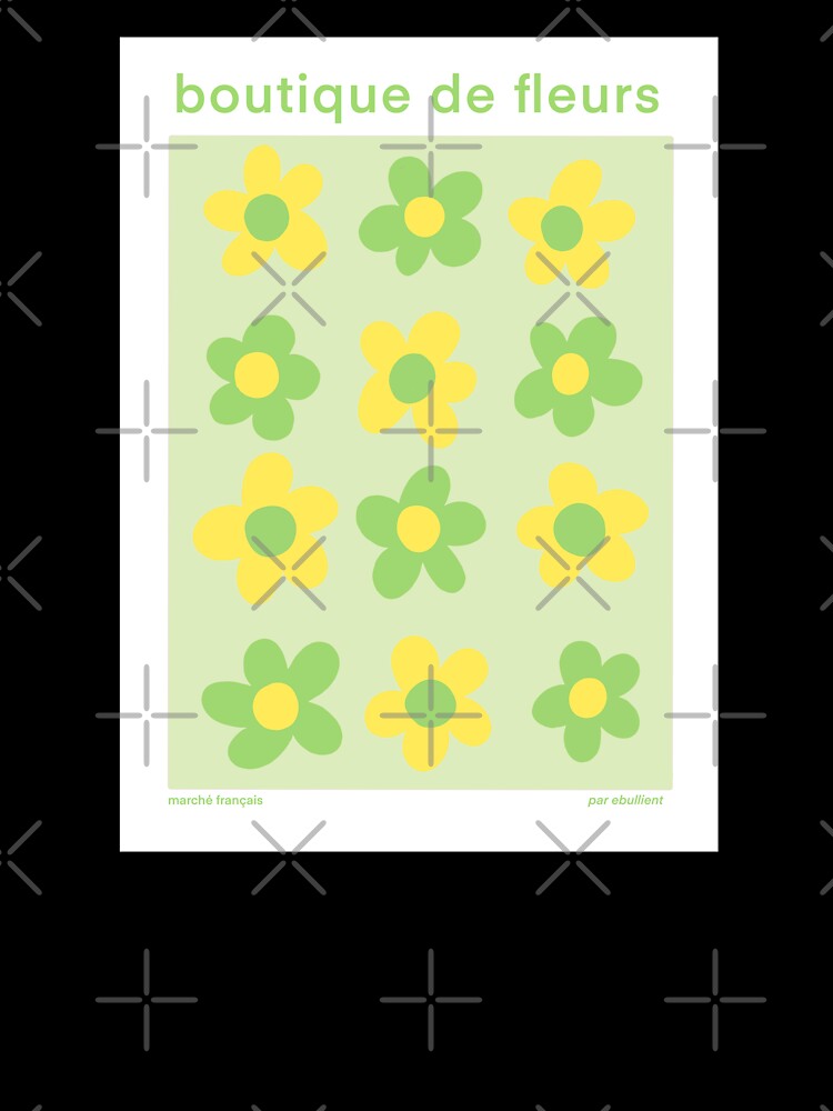 Boutique de fleurs Yellow and Green by ebullient