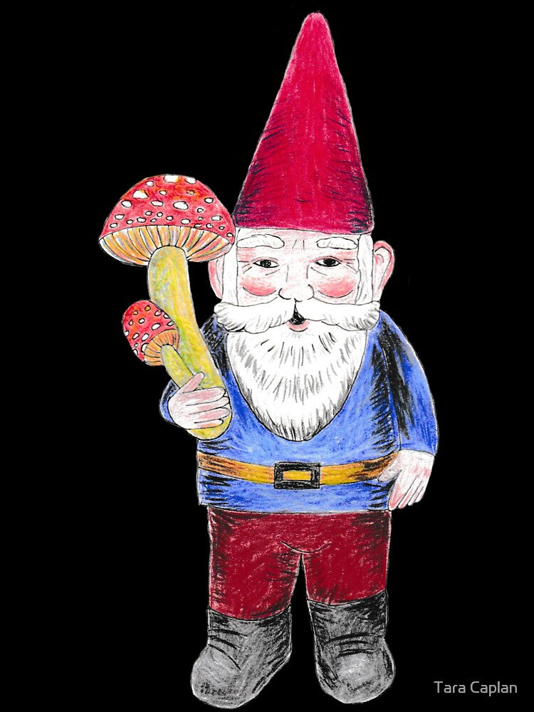 Mushroom Forest Gnome by Tara Caplan