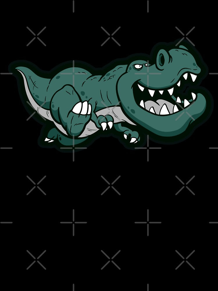 Angry Dinosaur Design by joabaj
