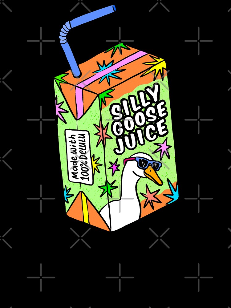 Silly Goose Juice Box – Funny Goose Meme by Splendid Scibbles