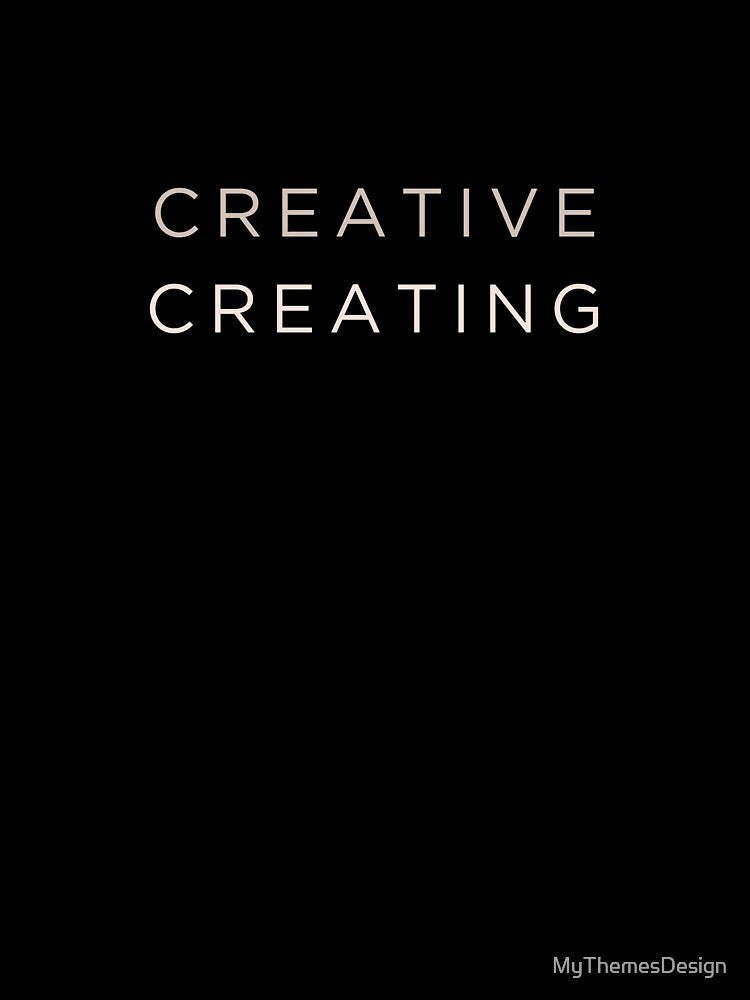 Creative creating by MyThemesDesign