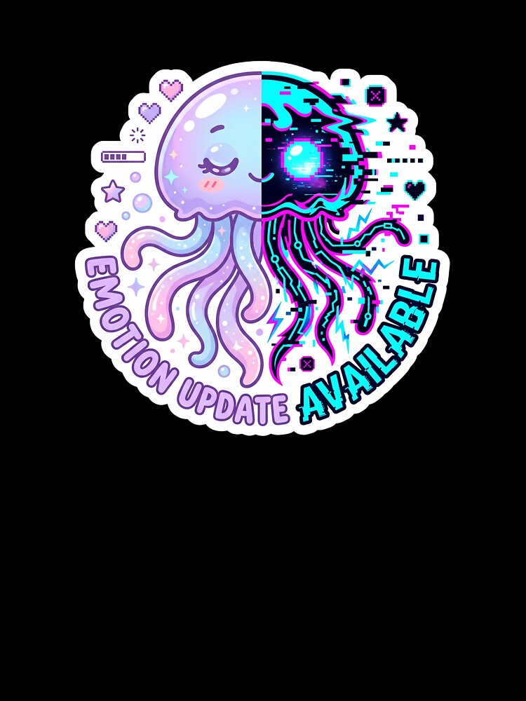 Emotion Update Loading Jellyfish Sticker by CuteRage
