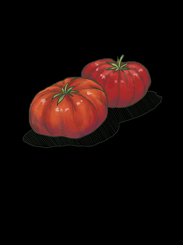 Heirloom Tomatoes by Art by AddiJo