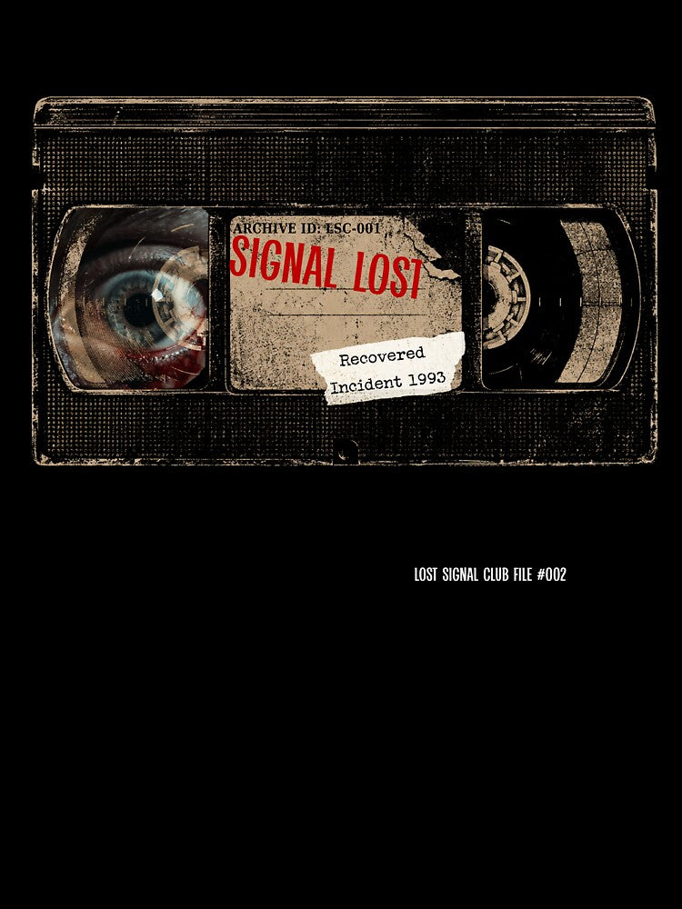 Lost Signal Club File 002 Signal Lost CRT Horror TV by Pavelus