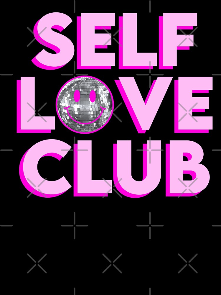 Self Love Club Disco Smiley Pink by SUUSCK ★