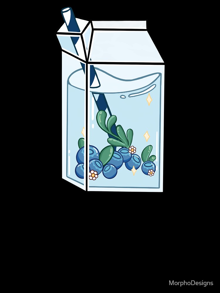 blueberry juice carton drink by MorphoDesigns