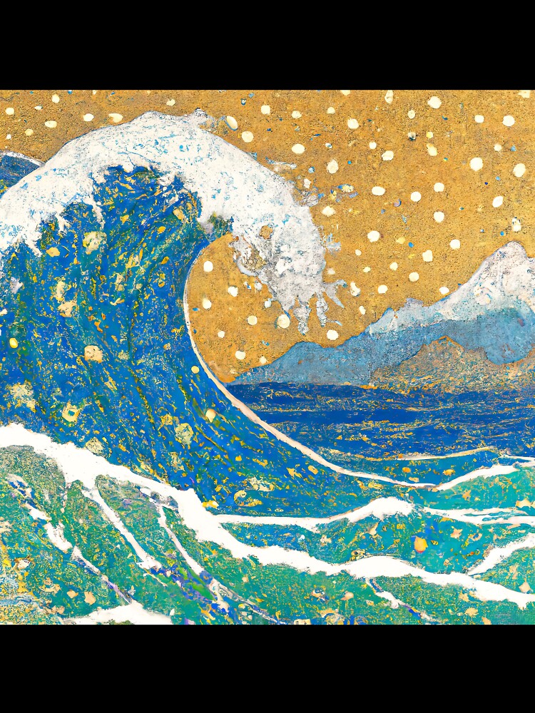 Great Golden Wave by shiitakicats