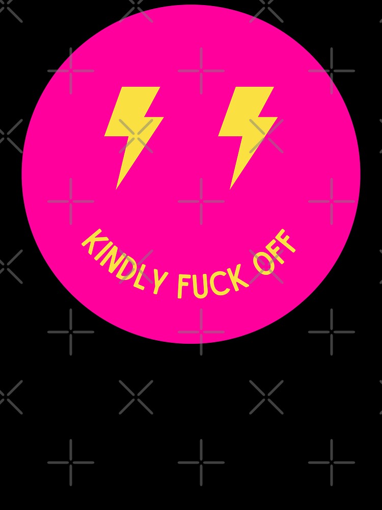 Copy of Preppy kindly fuck off smiley in pink by SUUSCK ★