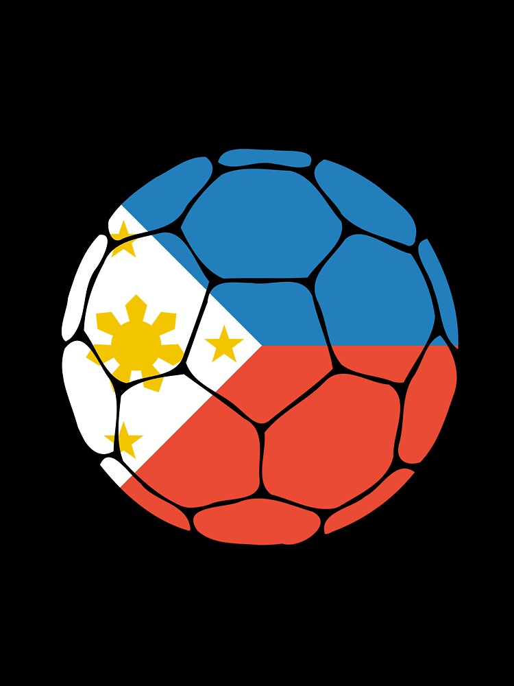 Philippines Flag Soccer Ball by ehgraphics15