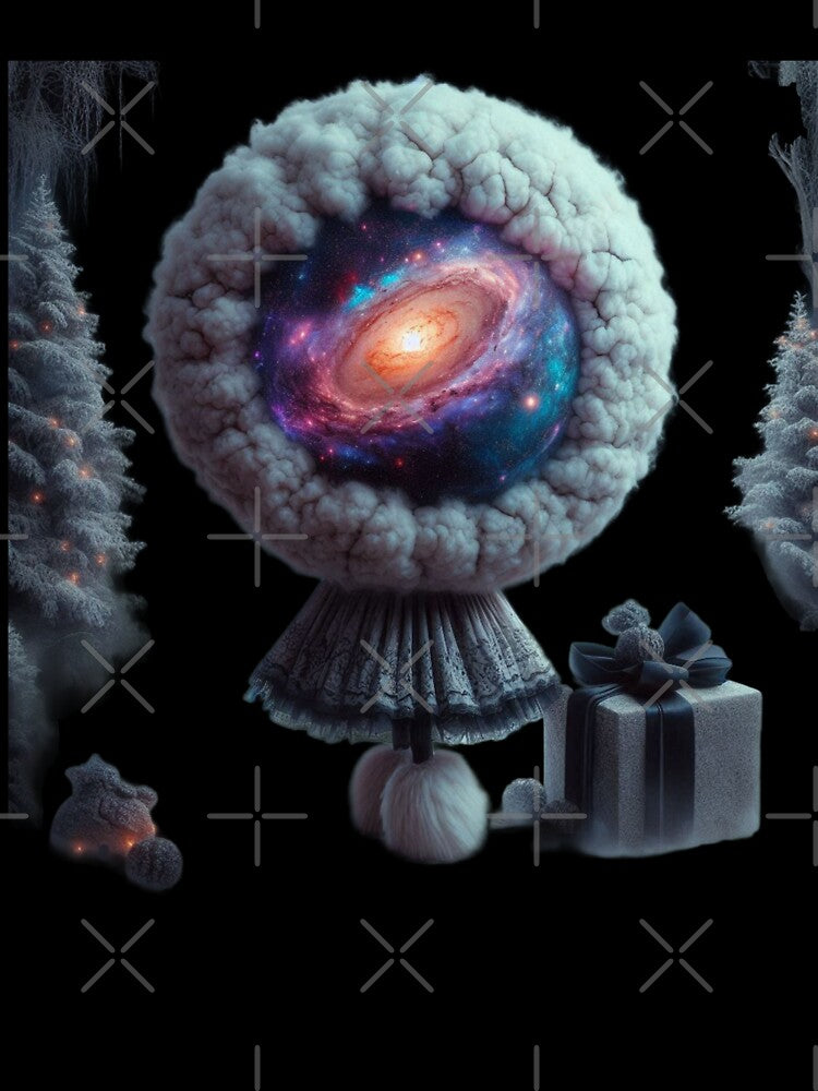 Celestial Gift: Cosmic Cloud Being by LujziWorld