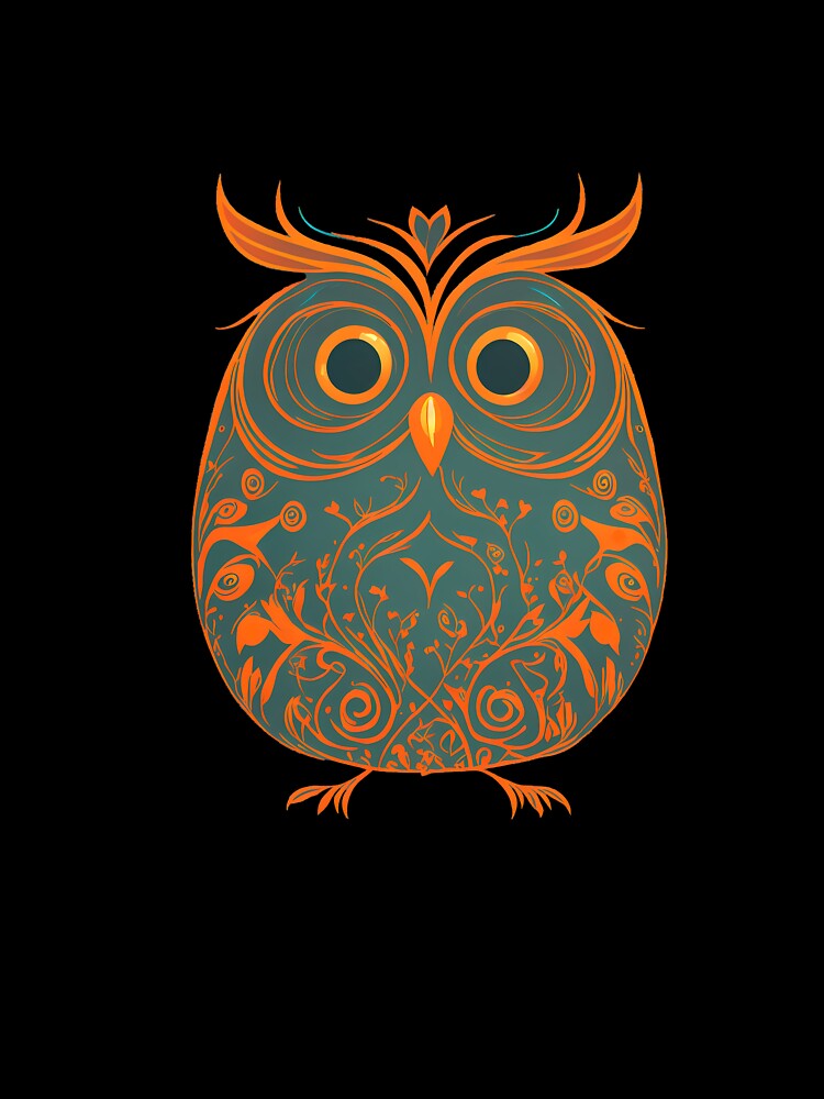 cute owl art by ZenStickConcept