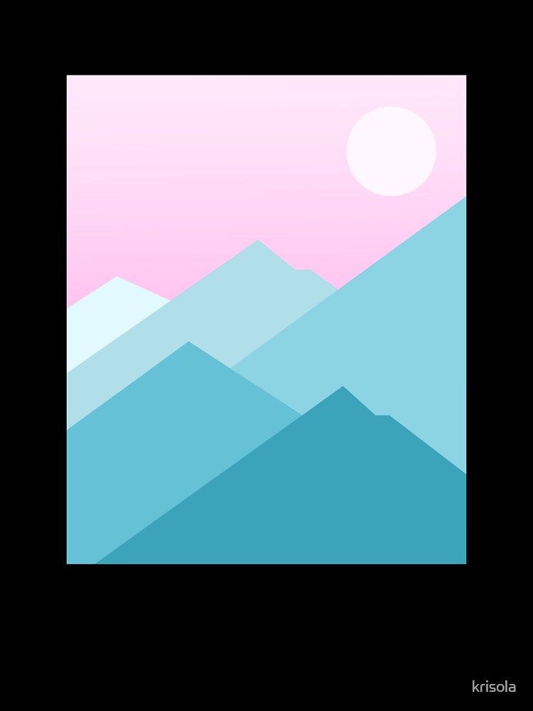 Minimalist Mountains by krisola