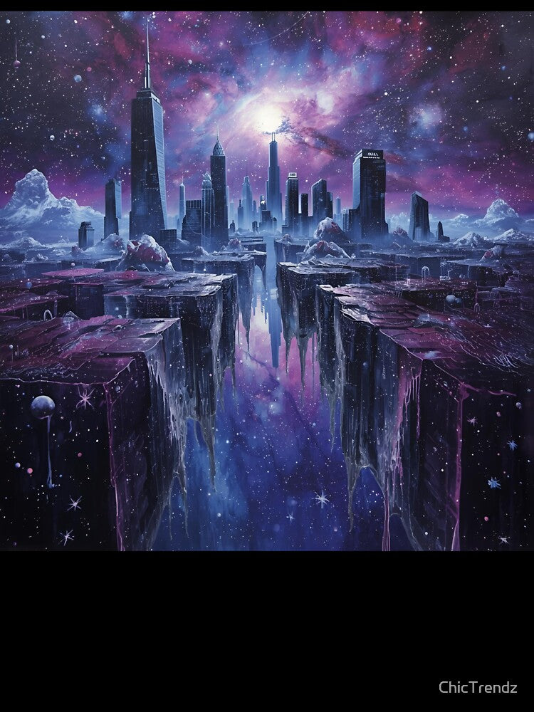 When the City Melts into Space by ChicTrendz
