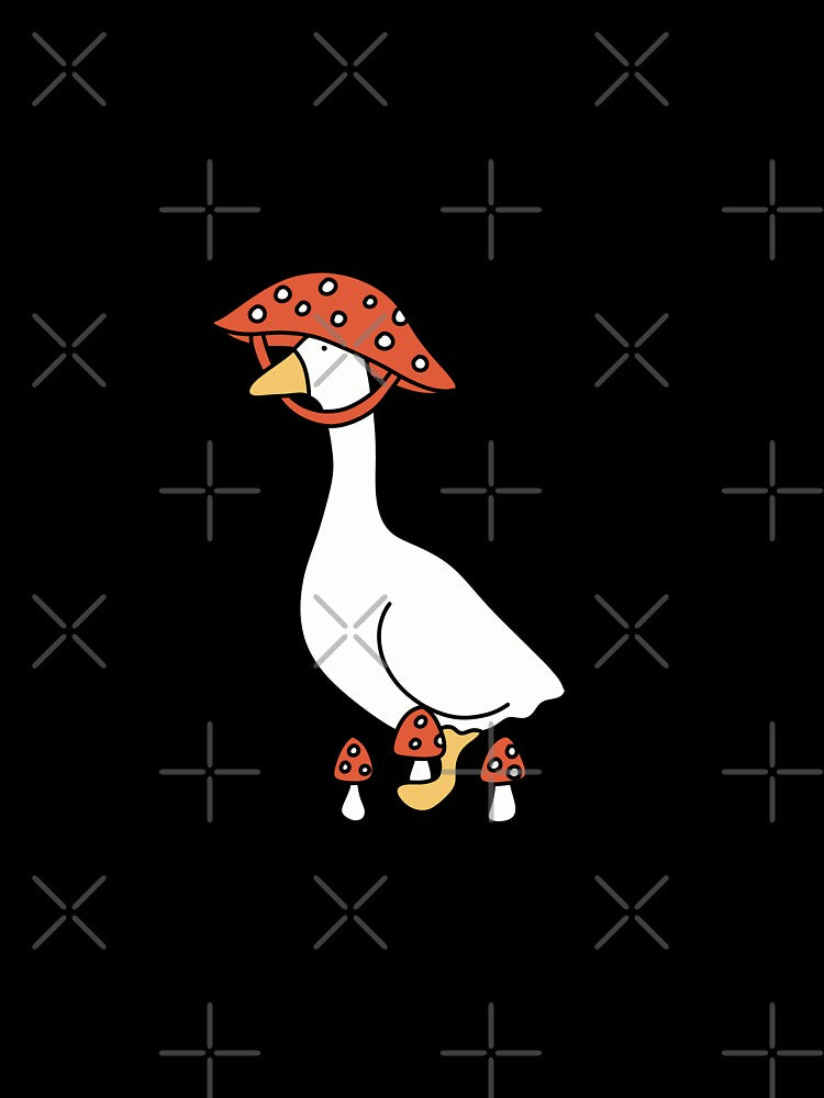 Mushroom cottage silly goose by Doctor Michaela