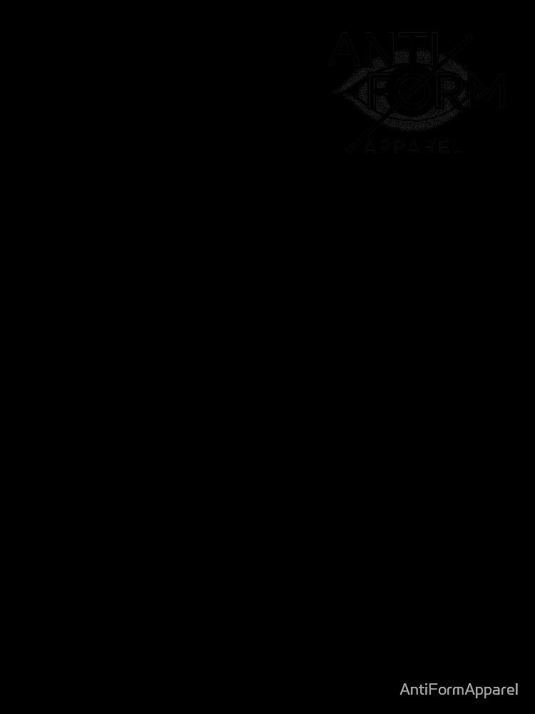 Anti Form Apparel Logo Black by AntiFormApparel