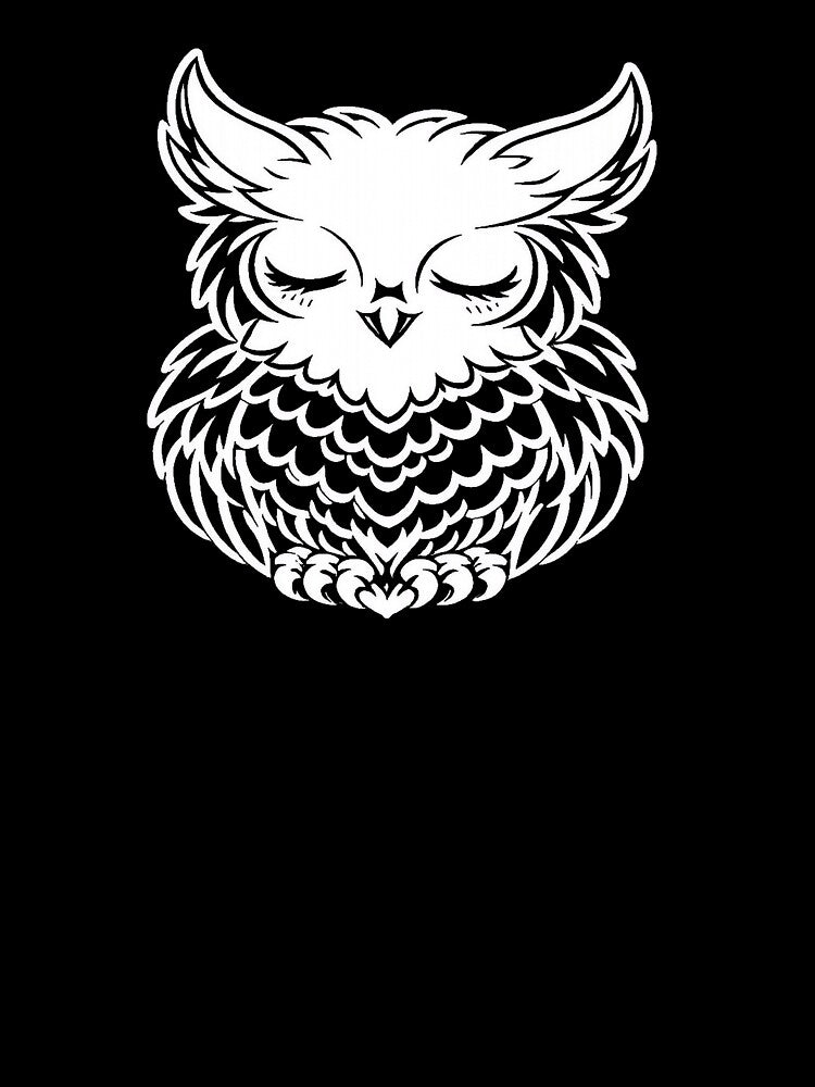 Sleepy Owl by PrettyRottenCo