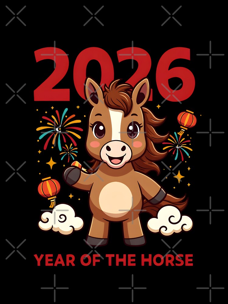 2026 Horse Zodiac - Little Kiddo Design by GrumpySableye