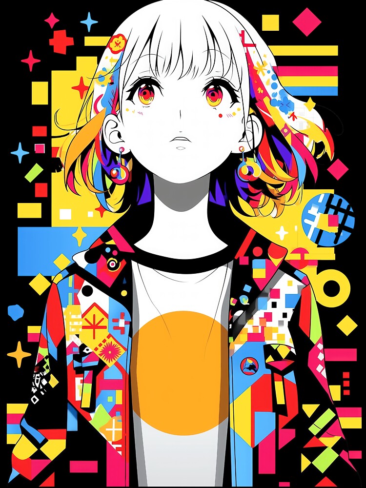 Anime Pop Art by Retro Type