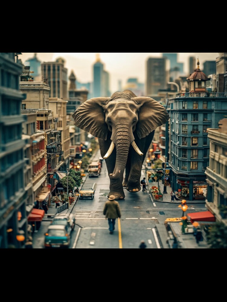 The Giant Elephant by Collection de trésors