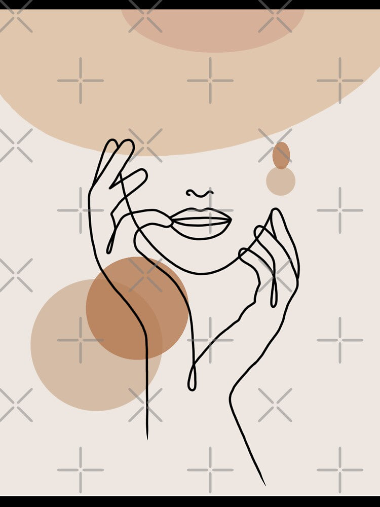 Minimalist Woman Face 3 by mrdvb19