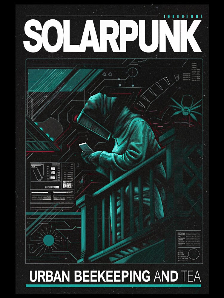Solarpunk: Urban Beekeeping and Tea by Raw-Ink