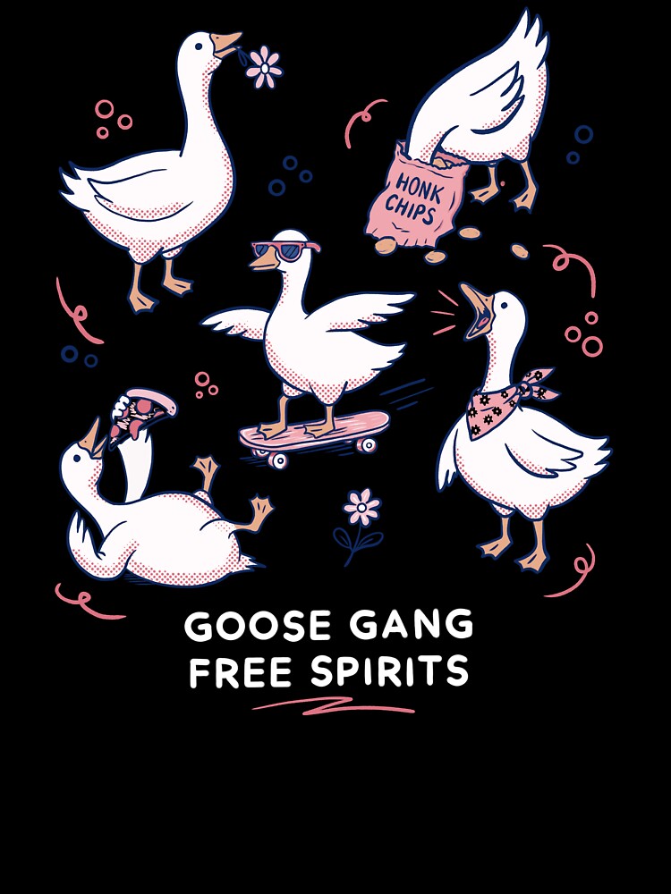 Silly Goose Gang Funny Goose Shirt by RitaRuni1992