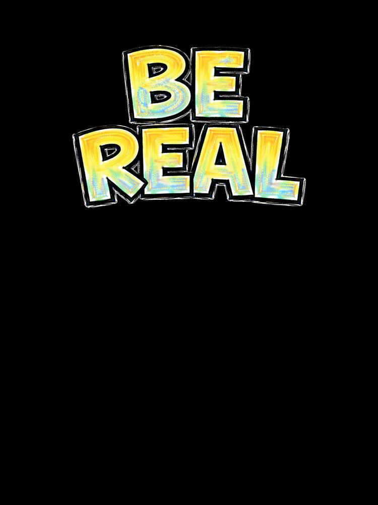 Be Real – Hand Drawn Childlike Typography by Mac Sketches