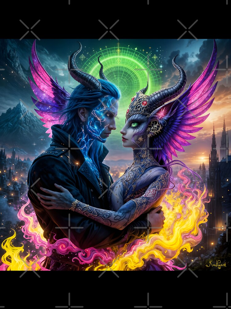 Dancing in Flames: The Energy of Star Souls by KunstGeist