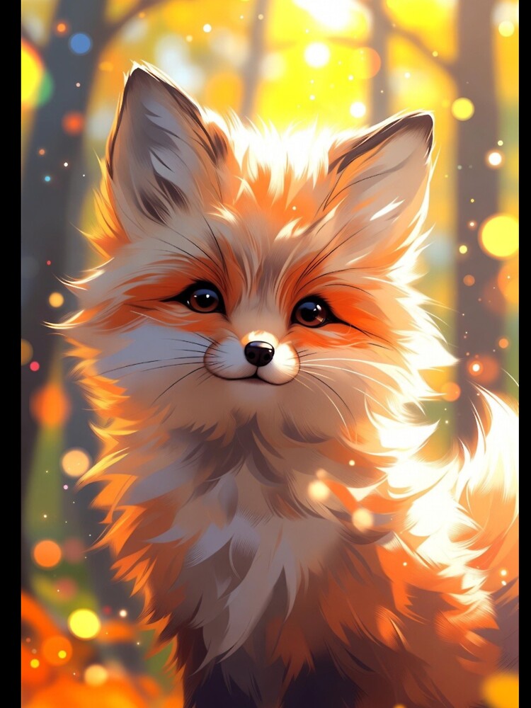 Dreamy Autumn Fox Glow by CoquetteLunaCo