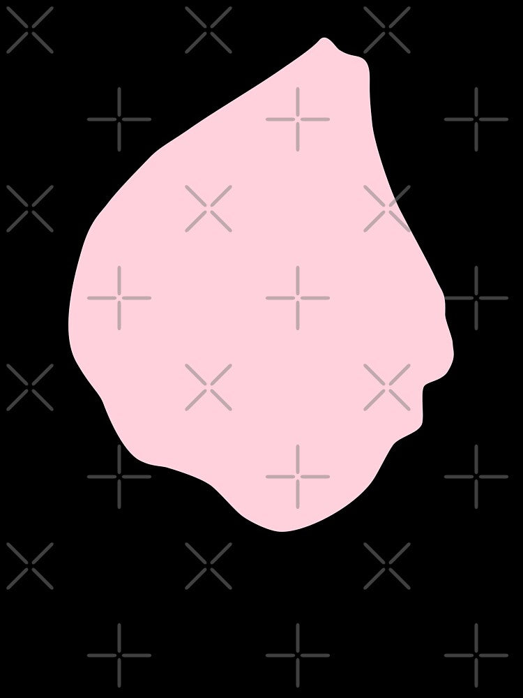 Millennial Pink Minimalist Petal Shape. by LekkieStudioArt
