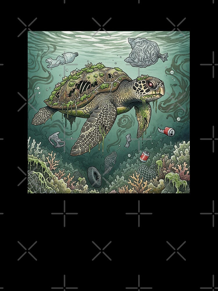 Zombie Sea Turtle Halloween by kiradreamshop
