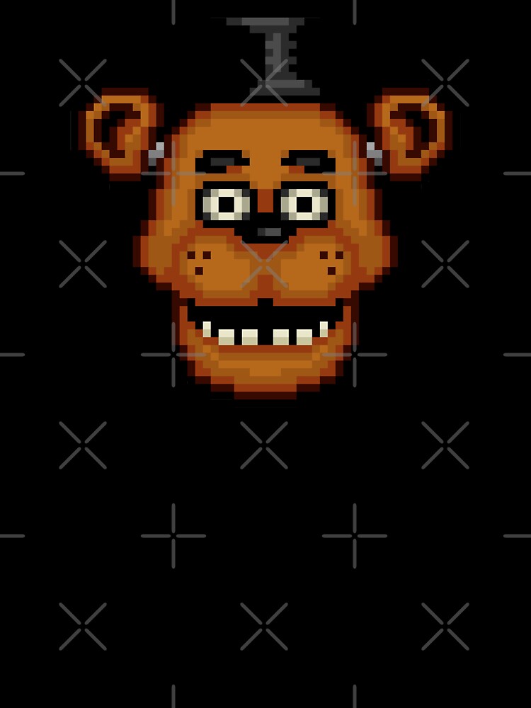 Five Nights at Freddy's 1 - Pixel art - Freddy by GEEKsomniac