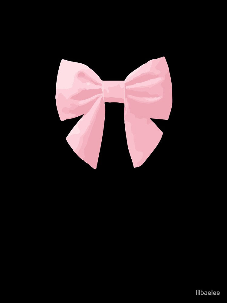 Pink Bow by lilbaelee