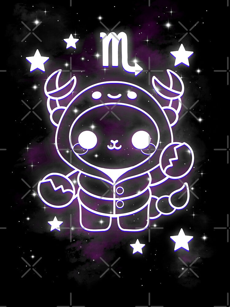 Scorpio kawaii zodiac sign by NemiMakeit