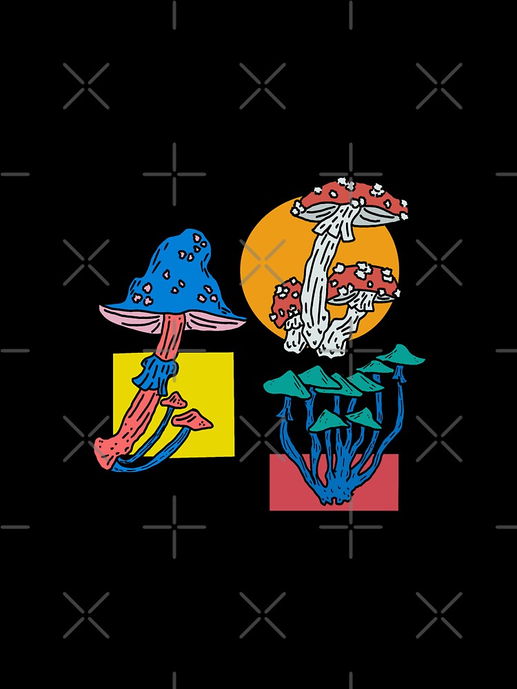 Mushroom Pack of Three Designs by ScaredCryptid